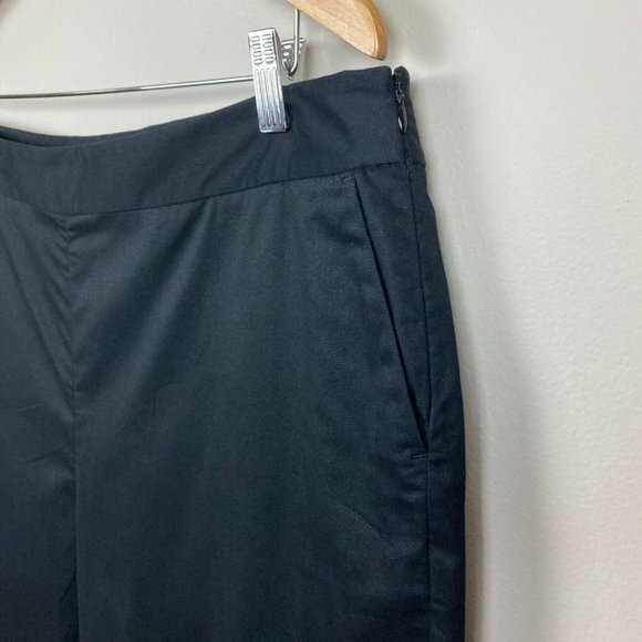 Pendleton Dress Pants 16 Ankle Black Straight Leg Office Career Workwear - Picture 4 of 10